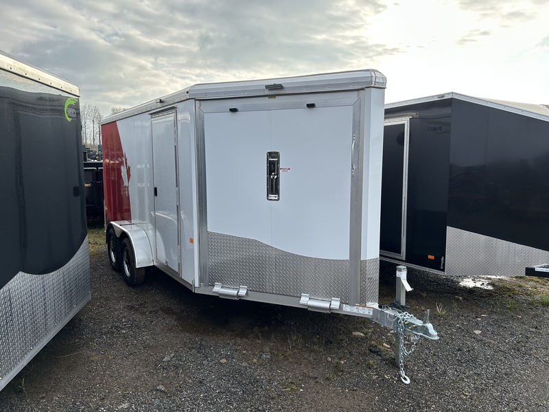 2025 NEO NAS 7'x18' Aluminum Snowmobile Trailer